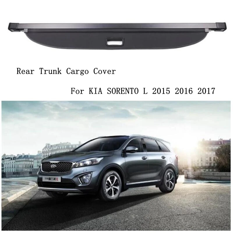 

Крышка багажника для KIA SORENTO L 2015 2016 2017, защитный козырек, высококачественные автомобильные аксессуары