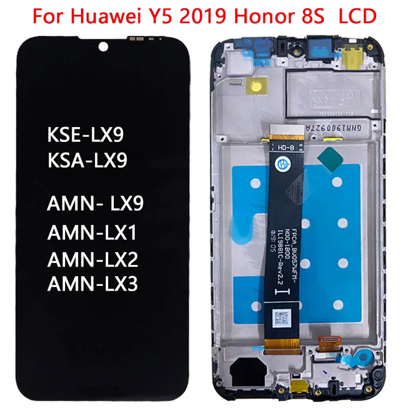 

ЖК-дисплей качества AAA для Huawei Y5 2019, ЖК-дисплей с сенсорным экраном и дигитайзером в сборе для Huawei Honor 8S, Ремонт ЖК-дисплея