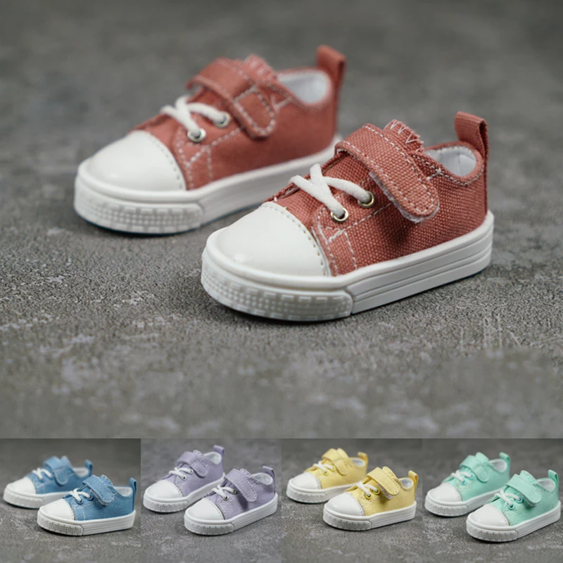 M1046 children handmade toy 1/3 1/4 uncle Doll Accessories BJD/SD doll shoes candy color Casual shoes  1pair