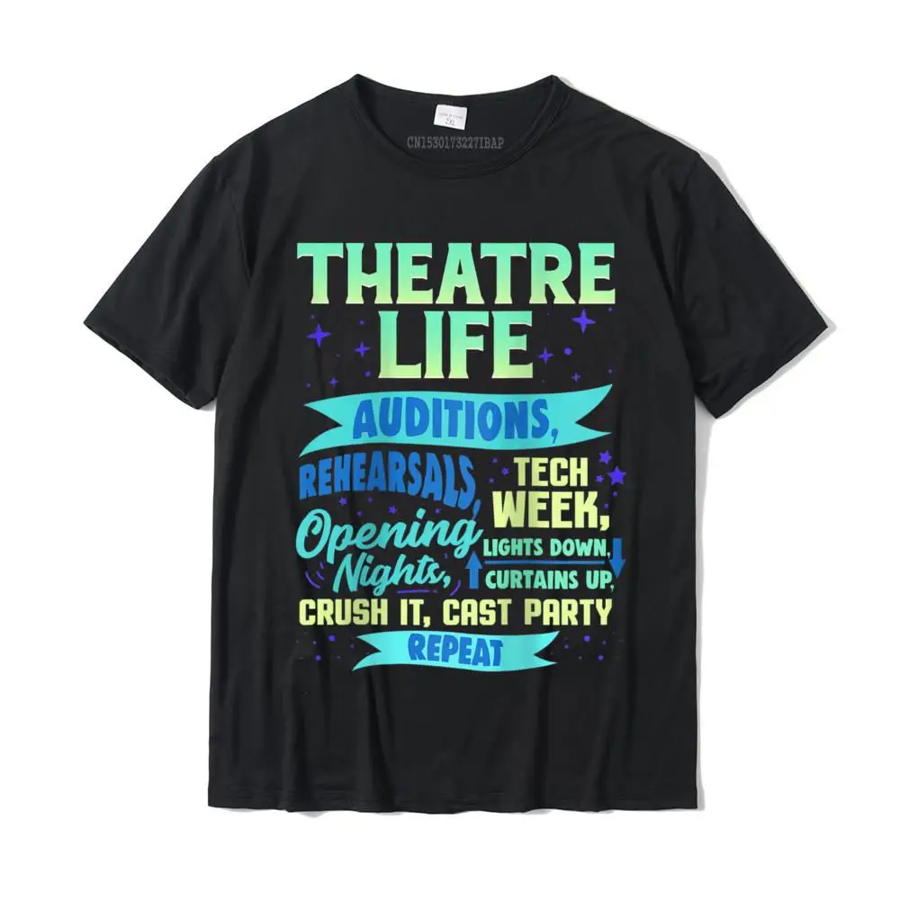 Womens Theatre Nerd Actor Shirt Funny Musical Theater Thespian Raglan Baseball Tee Tees Latest Casual Cotton Men T Shirt Casual