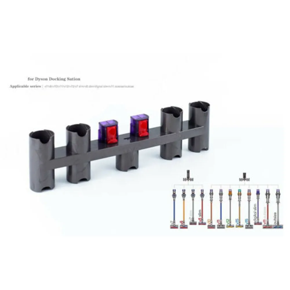 เก็บตัวยึดตัวจับสำหรับ Dyson V7 V8 V10 V11 V12 V15ชิ้นส่วนเครื่องดูดฝุ่นอุปกรณ์เสริมแปรงหัวฉีดฐาน Docks Bracket