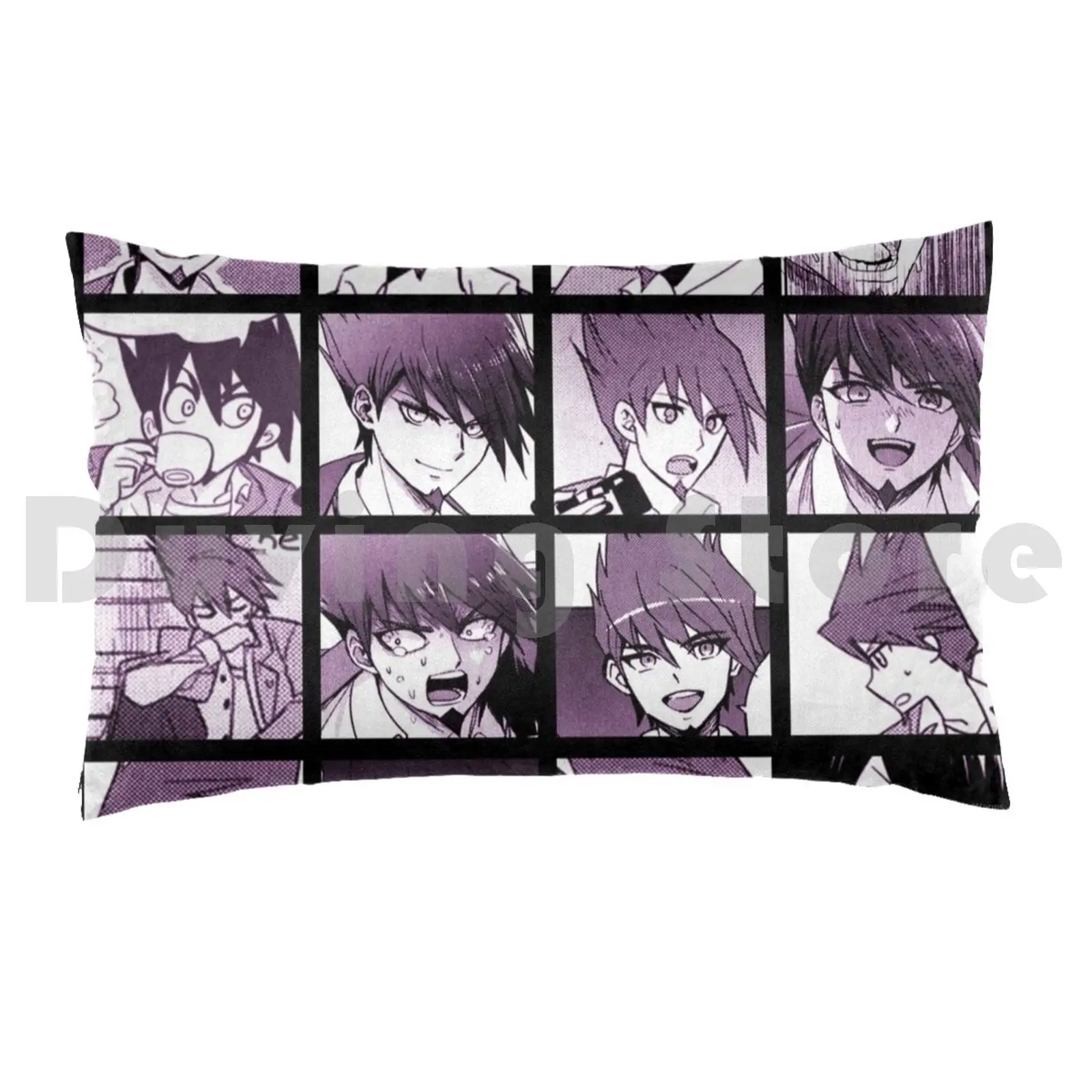 Kaito Manga Collection ( Colored ) Pillow Case Printed 50x75 Kaito Momota Luminary Of The Stars Danganronpa