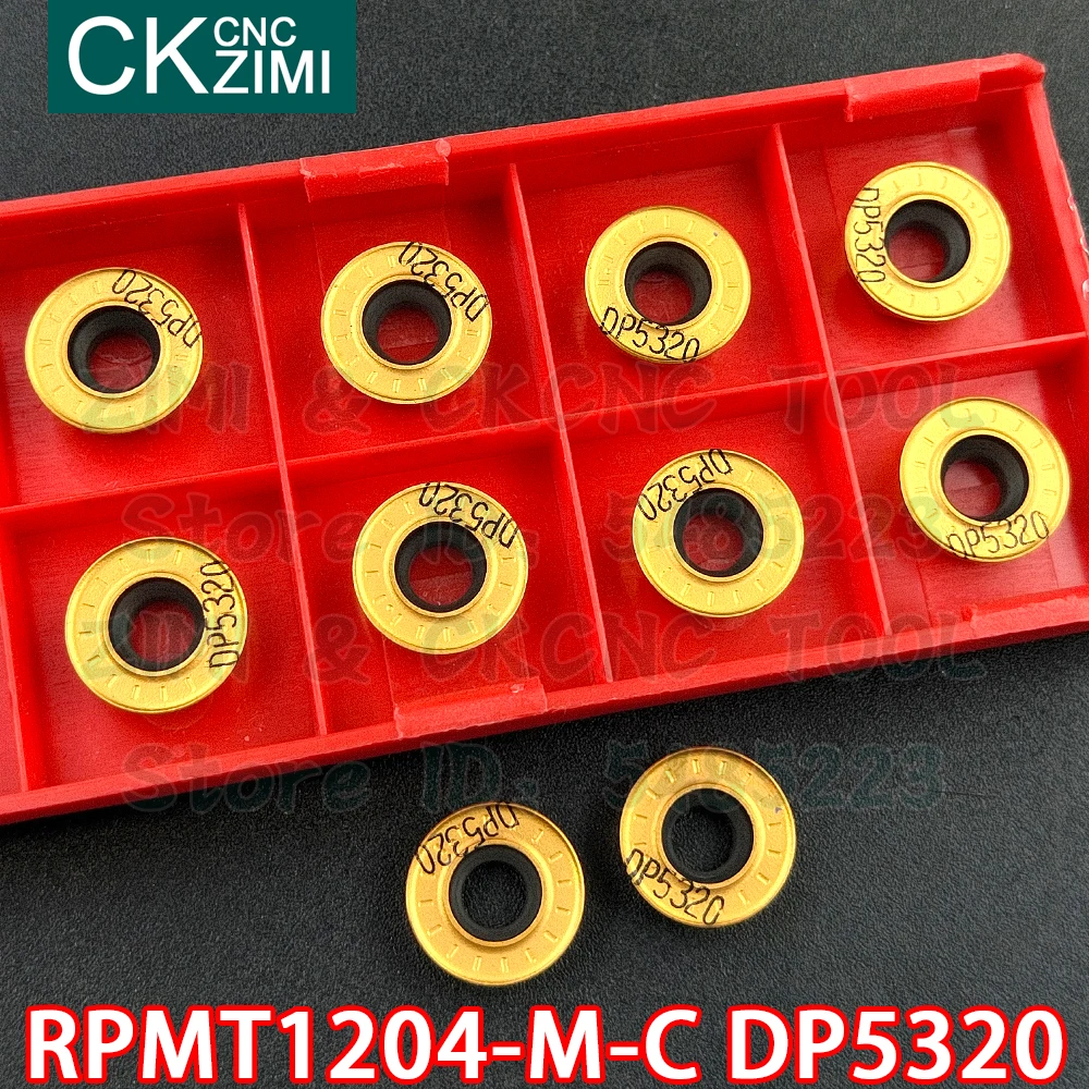 RPMT1204-M-C DP5320 RPMT 1204 متر C DP5320 كربيد إدراج طحن إدراج أداة أدوات مخرطة معدنية باستخدام الحاسب الآلي إدراج قاطعة المطحنة