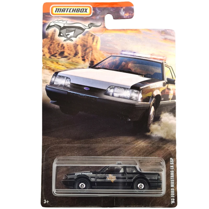 2020 Matchbox 1/64 Car 93 FORD shelby MUSTANG LX SSP  19 COUPE Metal Diecast Car Alloy Model Car Kids Toys Gift