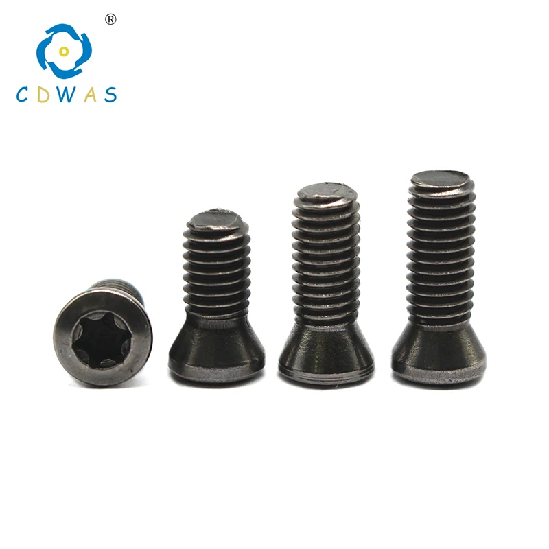 M2 M2.5 M3 M4 M5 M6 Insert Torx Screws Carbide Inserts Cutter Machine Bar Turning Tool Holder Screw CNC Lathe Tool Bolt