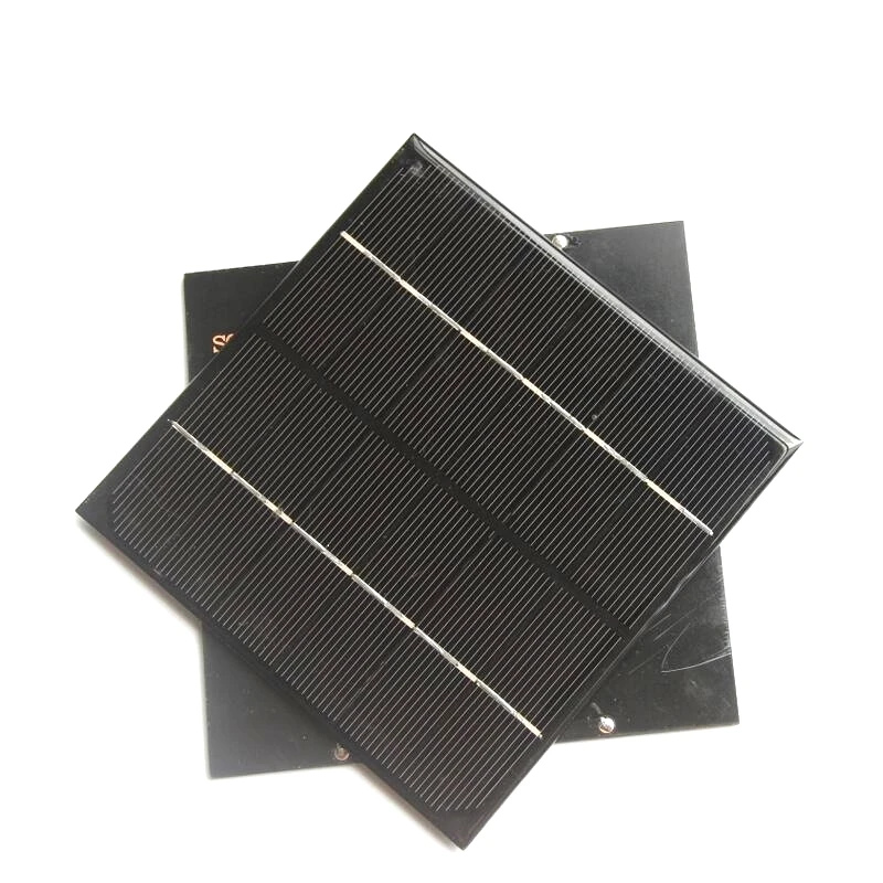 تخصيص 3 واط 6 فولت صغيرة الحجم لوحة طاقة شمسية مربع الخلايا الشمسية 132*132 مللي متر وحدة الطاقة الشمسية الكهروضوئية لتقوم بها بنفسك نظام الطاقة الشمسية 500 قطعة
