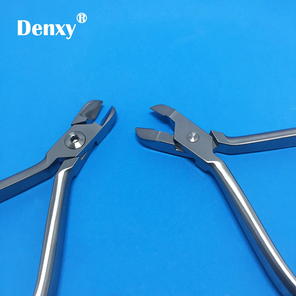 Denxy 1pc Orthodontics Heavy Wire Cutter Dental Instruments Pliers to cut hard wire and NiTi wire orthodontic bracktes