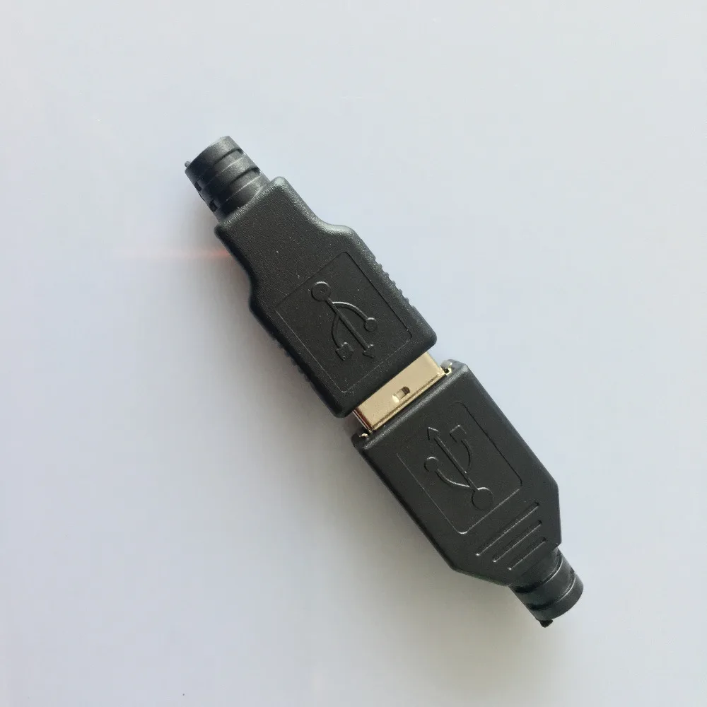 10pcs USB2.0 Male Female Connectors Plug Socket YT2151 Welding Data OTG Line Connector DIY Assemble Parts Drop Shipping