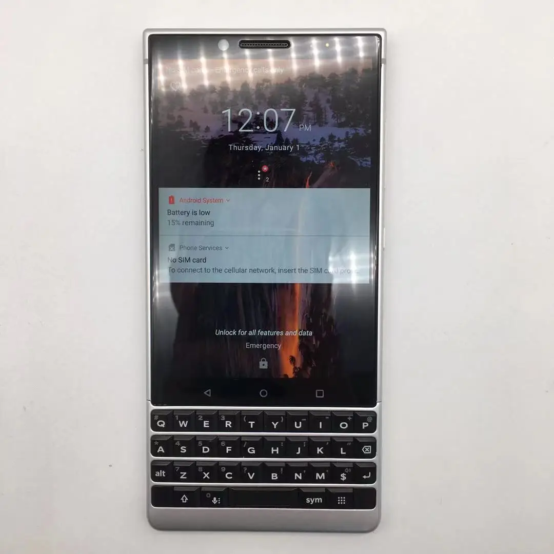 BlackBerry keytwo Key2 Refurbished-Original Octa-core 12 MP 4.5