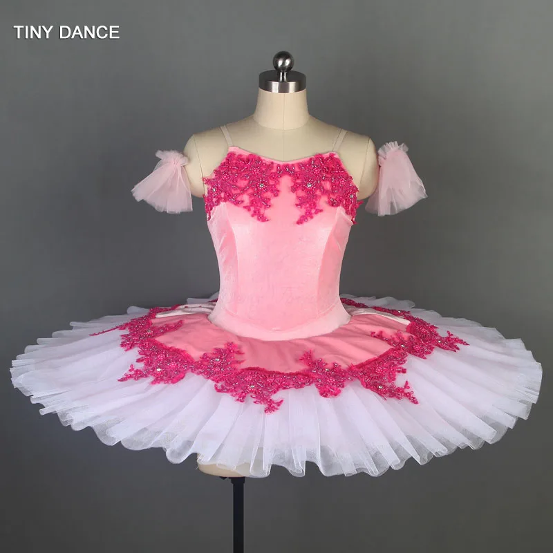 Sugar Plum Fairy Ballet Pancake Tutu for Girls Performance Ballerina Costume Nutcracker Professional Ballet Dance Tutus BLL080