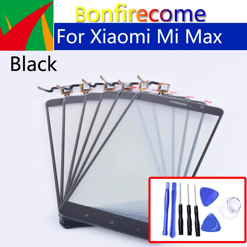 

6.44" TouchScreen For Xiaomi Mi Max Touch Screen Panel Sensor LCD Display Glass Lens Panel Digitizer Replacement Parts