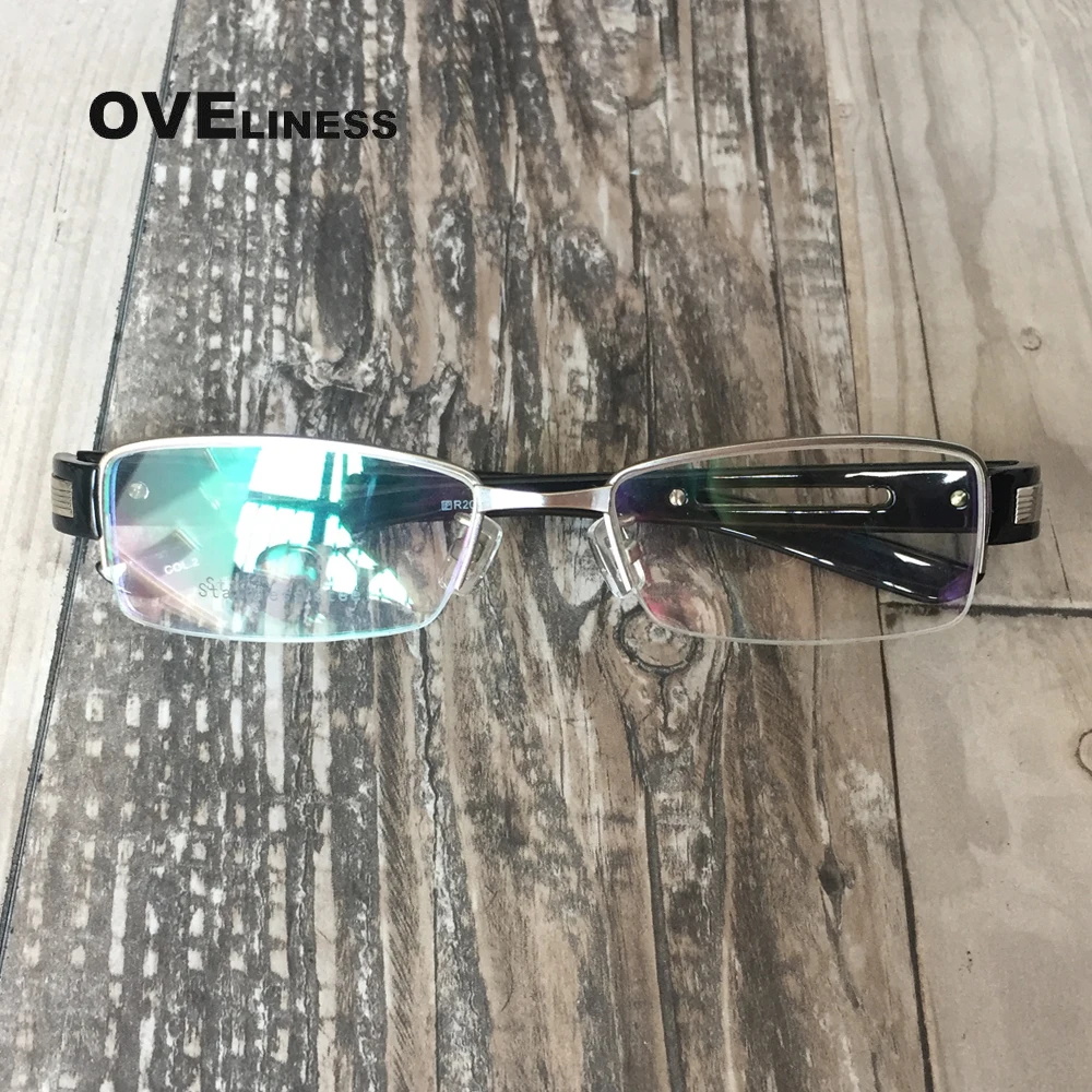 

NEW Men's Business Anti Blue Light Eyewear Progressive Multifocal Reading Glasses Men Metal Glasses Frame Optical Glasse +1.00