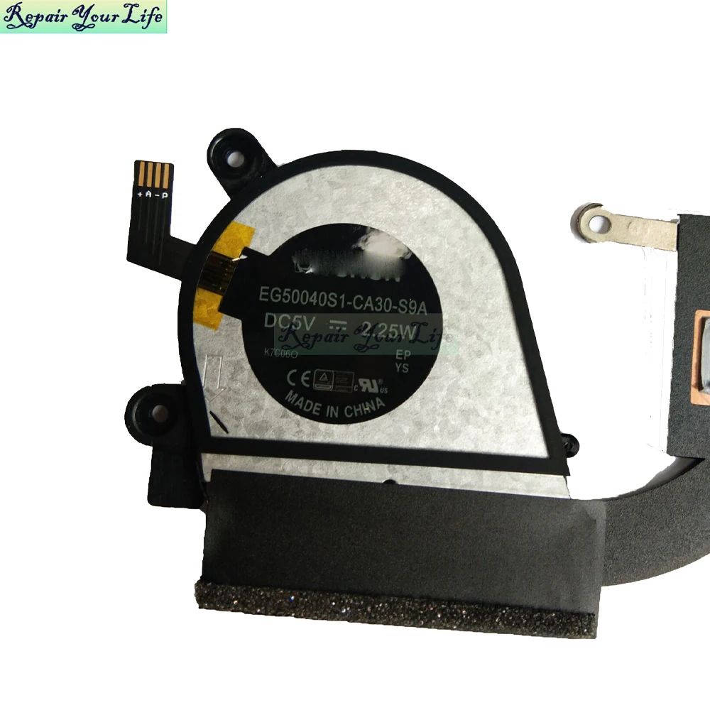 Imagem -03 - Computador Portátil Ventiladores de Refrigeração Dissipador de Calor para Lenovo Yoga 72013ikb 720-13 5h40n67860 Eg50040s1-c990 Ca30-s9a At1yj002ss0