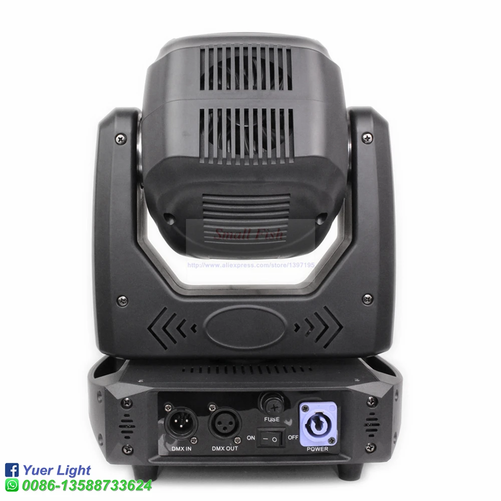 Imagem -05 - Refletor Led 200w com Anel Dmx512 Prisma de Alto Brilho Luz Led Disco dj Festa Casamento Natal