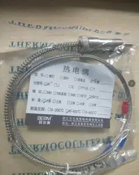 WRNT-01 M12 Bayonet thermocouple K Type Compression Spring shielded wire Thermocouple Sensor for Temperature Controller