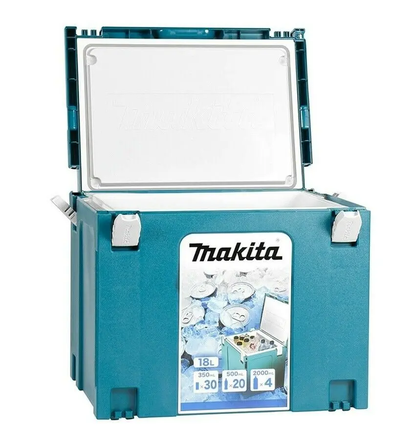 Коннектор для морозильной камеры Makita MAKPAC, 18 л, 199846-0, 198253-4, Тип 4, 18 литров, с ремешком, чехол для инструментов