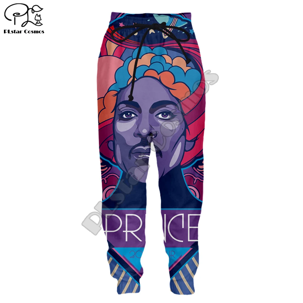 PLstar Cosmos Popular Singer Prince Rogers Nelson Purple Men/Women NewFashion Sweatpants 3DPrint Joggers Pants Funny Trousers A2