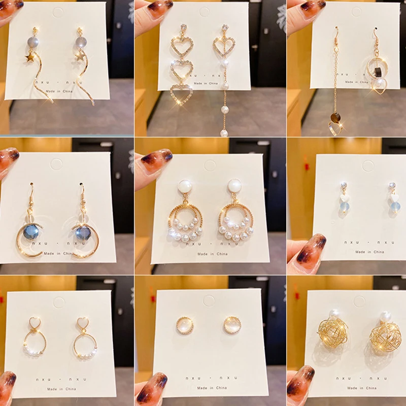 Surprise Jewelry Blind Box Lucky Box Earring Necklace Ring Pendant Every single order is a surprise and value for money 6PCS