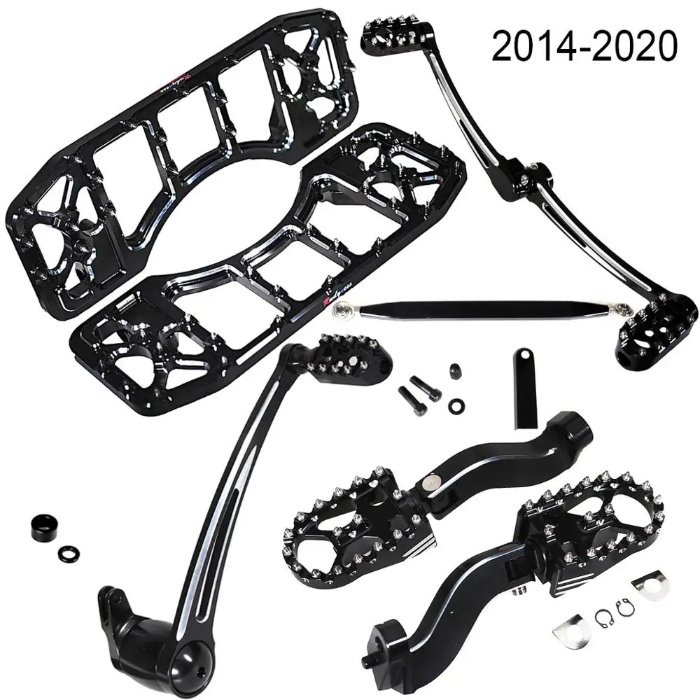 Cross Country Floorboards Shift Lever Linkage Kits Fit For Harley Touring Street Glide Road 2014-2022