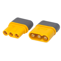 Amass Connector 3Pin Male and Female To Plug-in Terminal UAV Motor Controller Cable Connector MR30-FB