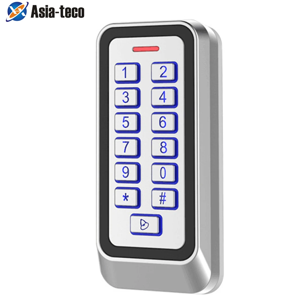 

IP67 Waterproof Backlight RFID Metal Door Access Control Reader Keypad 1000 Users 125KHz EM Card door opener