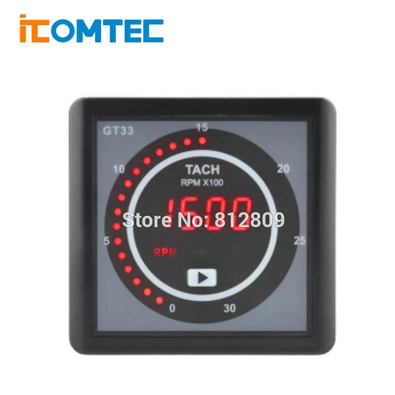 GT33 Intelligent engine tachometer