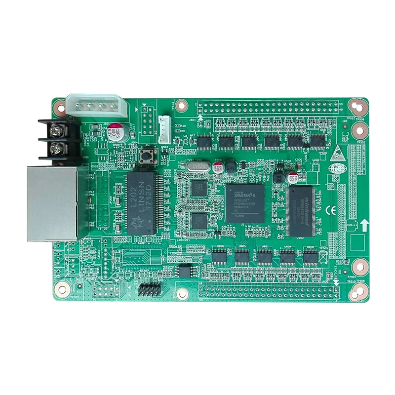 Linsn rv921t制御カード交換rv921h受信カード