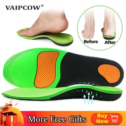 VAIPCOW Orthopedic Shoes Sole Insoles For Shoes Arch Foot X/O Type Leg corrigibil Flat Foot Arch Support Sports Shoes Inserts