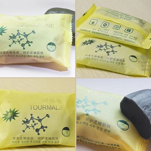 Face Body Beauty Healthy Care Whitening Rejuvenation Tourmaline Soap Bath Shower Supplies