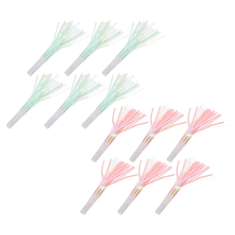 12Pcs Fringed Blowouts เด็กของเล่น Party Blowouts พรรค Favors ตกแต่ง