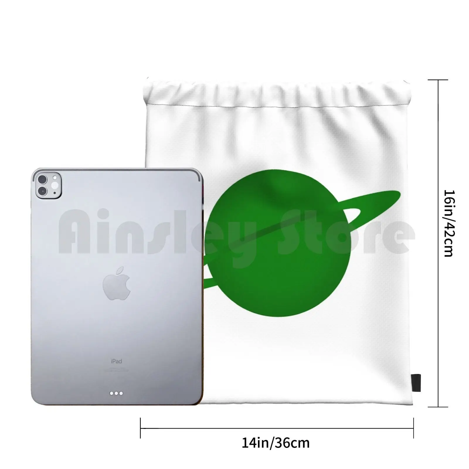 حقيبة ظهر برباط على شكل كوكب أخضر بحلقية، حقيبة رياضية مقاومة للماء، كوكب كوني، خيال علمي، الخيال العلمي، سيفي الخارق #3