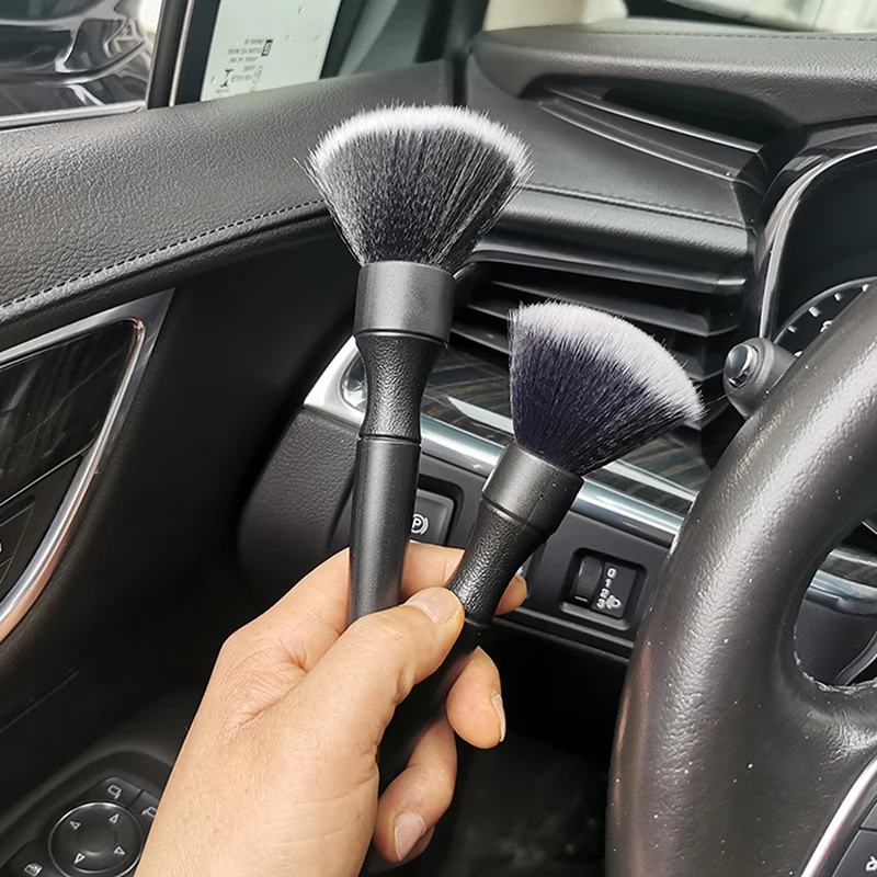 Ultra-Soft Detailing Brush Super Soft Auto Interior Detail Brush With Synthetic Bristles Car Dash Duster Brush