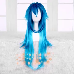 Japan Game DRAMAtical Murder mens Seragaki Aoba wig cosplay DMMd Seragaki Aoba role play blue gradient hair wig costumes