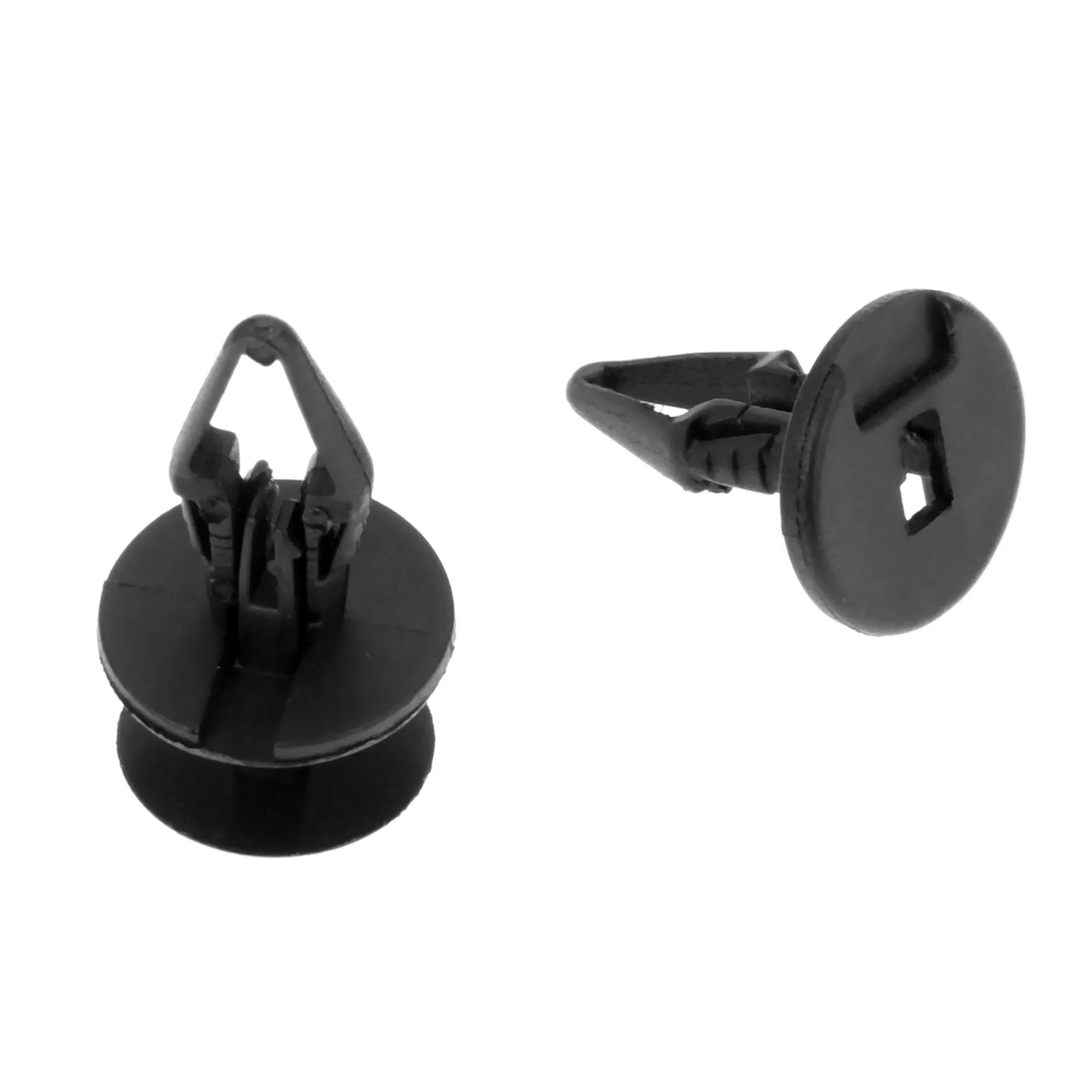 50Pcs Car Fender Fastener Clips Black Push Type Plastic Rivet Auto Retainer Fixed Clamp For Ford Buick Chevrolet Interior Clip