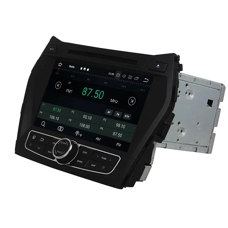 8 "MT8667 أندرويد 14 مشغل أسطوانات للسيارة 8 كور 8 + 256G لشركة هيونداي IX45 سانتا في 2013-2014 راديو الصوت الوسائط المتعددة الملاحة ستيريو DSP لتحديد المواقع