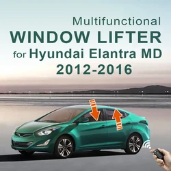 Original car power window close/open system all for Hyundai Elantra MD Power Window Lifter Lift System Car Accessories 2012-2016