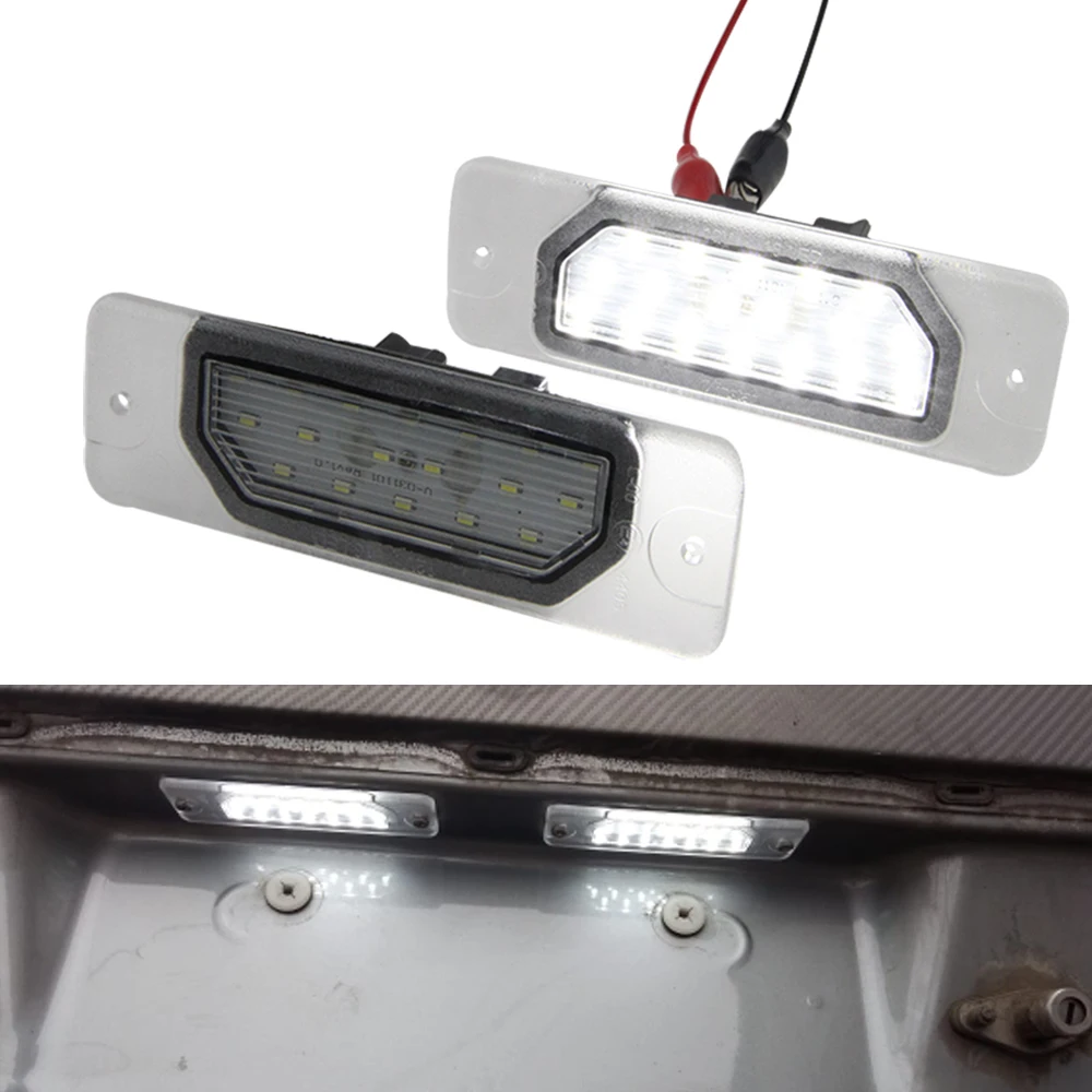 2X Oświetlenie tablicy rejestracyjnej LED do Nissana Cefiro A33 1999-2003 Fuga Y51 2009-up Maxima CA33 2000-2006 Do Infiniti FX35 FX45