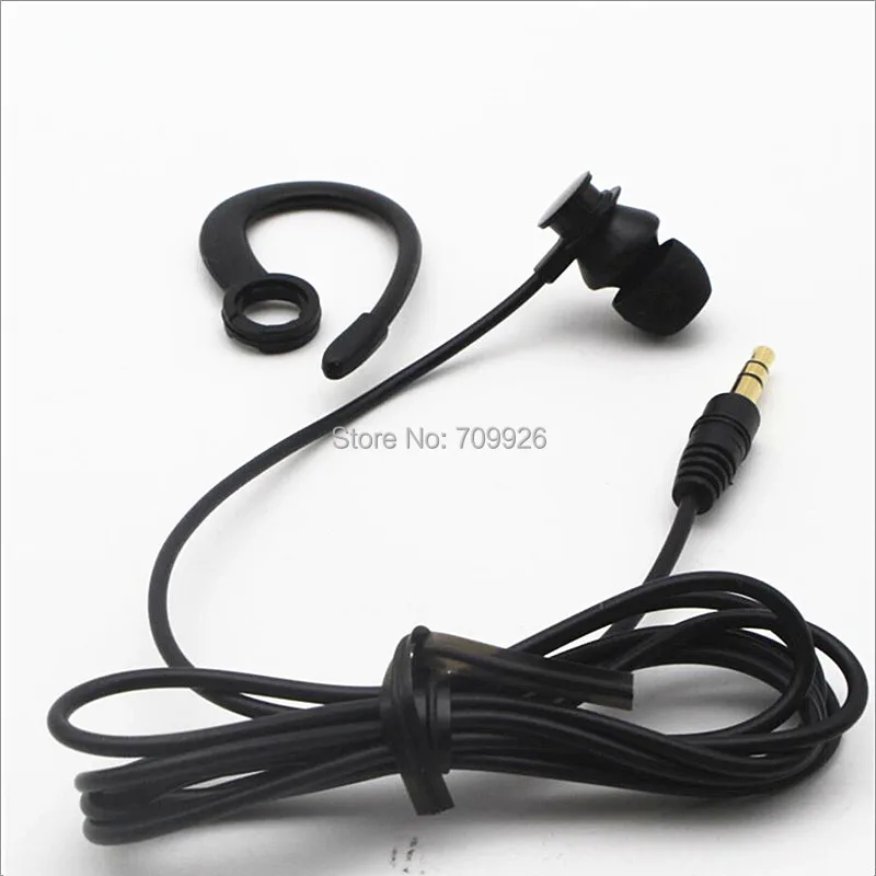 Single side earbud in-ear earphone 1-bud earhook earphone for sports running