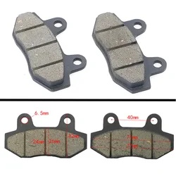 Plaquettes de frein à disque pour Pit Pro, GPX Kayo BSE IRBIS 110cc à 250cc, D343, pièce de système de freinage Pit Bike, 2 pièces par paire