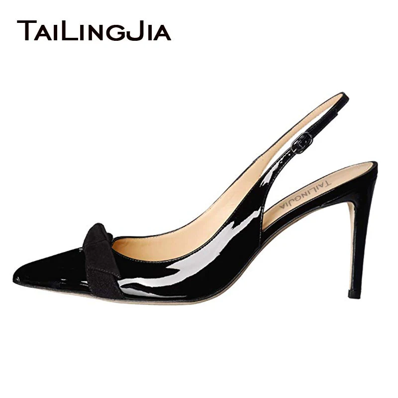 escarpins-a-talons-hauts-pour-femmes-chaussures-de-soiree-et-de-bureau-avec-nœud-papillon-en-cuir-verni-noir-slingbacks-belle-qualite-chaussures-habillees-elegantes-pour-dames