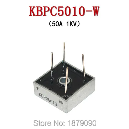 

Free shipping New KBPC1510 KBPC2510 KBPC3510 KBPC5010 single-phase rectifier bridge square TYPE KBPC-W=Wire leads