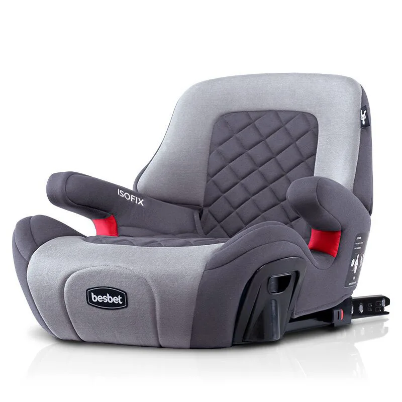 3-12 Years Old Portable Baby Infant Car Seat ISOFIX Interface Booster Seat for Baby Child Booster Pad Travel Car Safety Seat