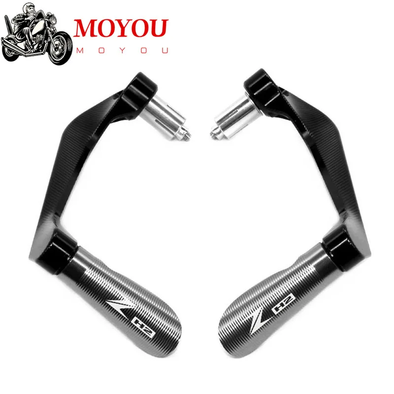 واقي مقابض مقبض للدراجات النارية باستخدام الحاسب الآلي ، رافعات فرامل مخلب ، واقي لكاواساكي Z H2 ZH2 Zh2 نينجا H2 R--ins ، 22ay #5