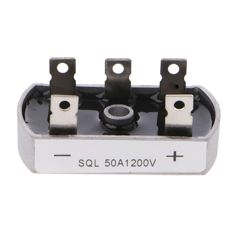 50A 1200V 알루미늄 금속 케이스 3 단계 다이오드 브리지 정류기 50Amp SQL50A ModuleW91A