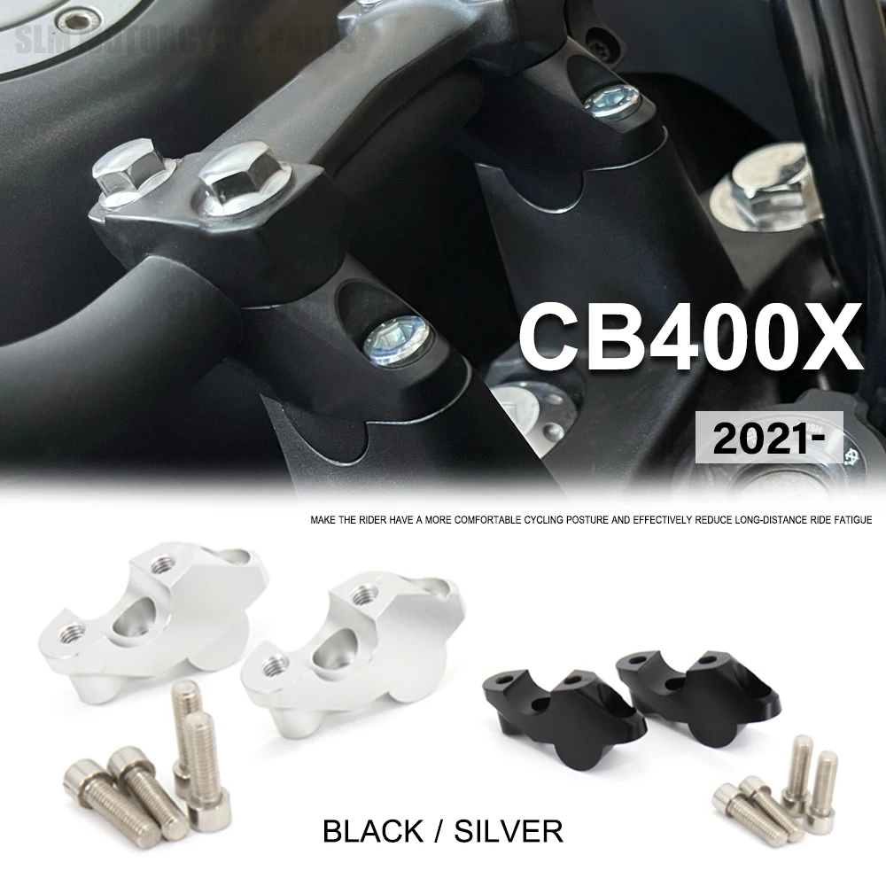 

New Motorcycle For Honda CB400X CB 400 X CB 400X cb400x Handlebar Riser Bar Mount Handle Clamp Handle Bar Riser 2021 2022