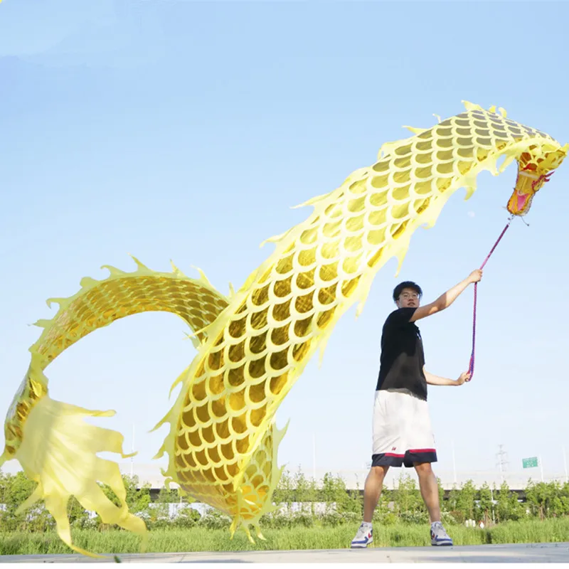 Un baile con dragones para adultos, celebración del Festival de dragón de Año Nuevo, equipo de entrenamiento, accesorios de fiesta