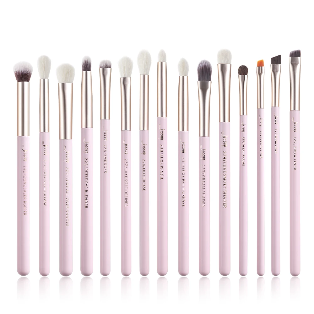 Jessup 15 stücke Make-Up Pinsel Set Augen Make-Up Pinsel Kits Lidschatten Eyeliner Augenbraue Blending Concealer Brochas T294