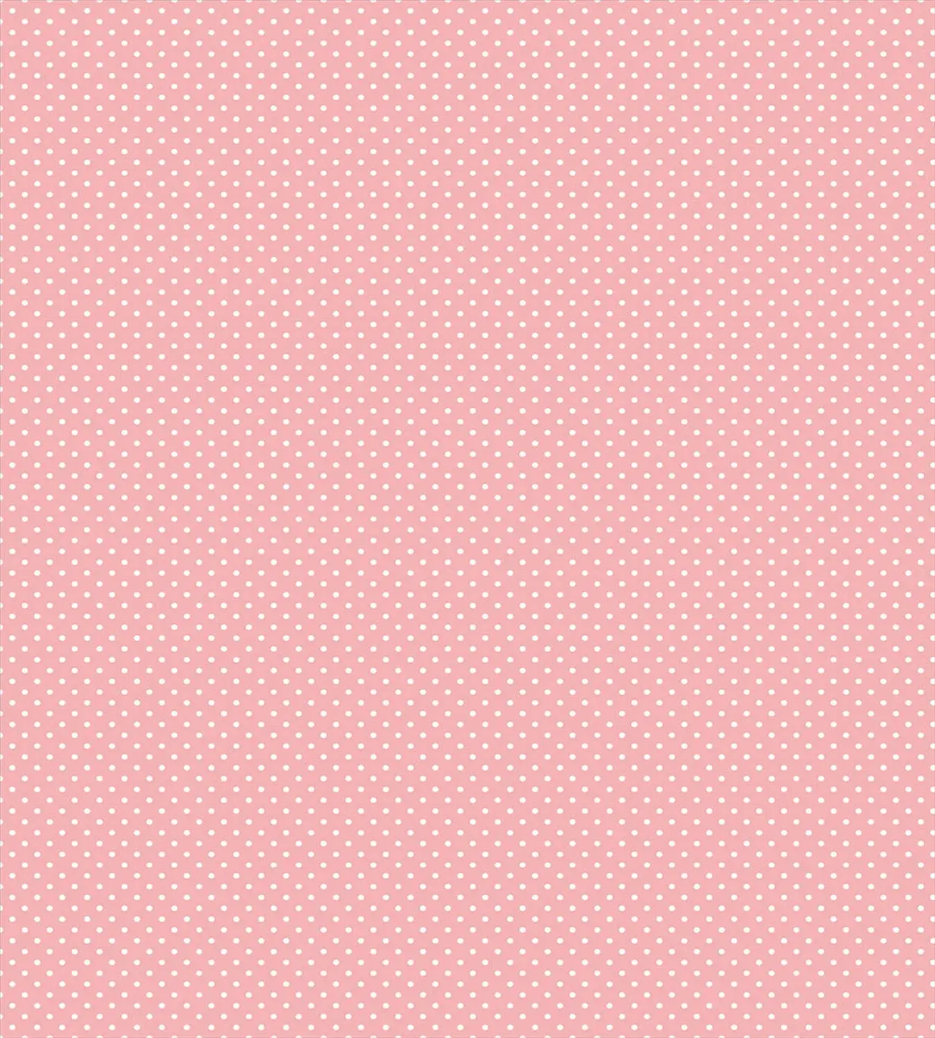 Pink Polka Dots Duvet Cover Set Design with and Retro and Repetitive Composition 3 Piece Bedding Set Pale Pink and White