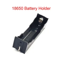 1 Pcs ABS 18650 Battery Holder With Pin Battery Case Box 1*18650 Rechargeable Battery 3.7V DIY