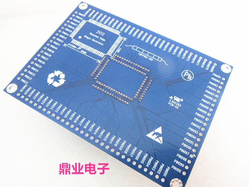 QFP100/DIP 680H1001111-001 20*14mm 0.65mm pitch IC Burning seat Adapter testing seat Test Socket test bench